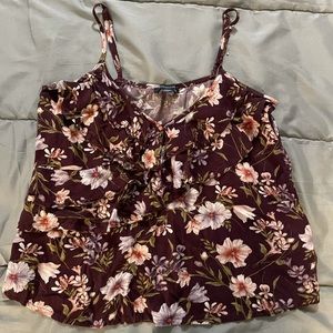 American Eagle Cropped Tank Top